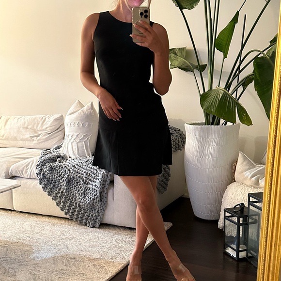 ARITZIA BABATON DEEP GREEN BLOUSE/DRESS - Picture 1 of 4